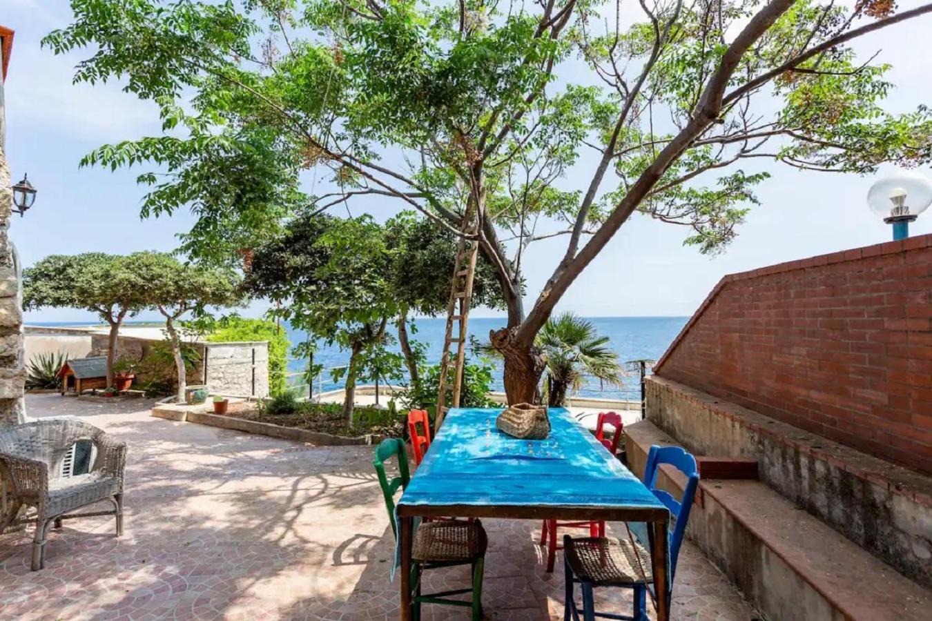 Amuni Al Mare Villa Bagheria Bagian luar foto